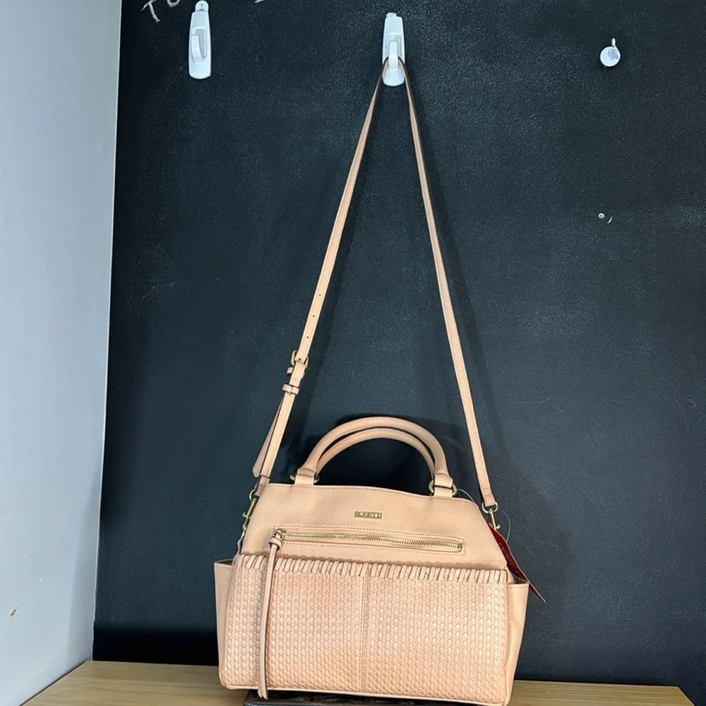 NWT Rosetti Peach Sand Ines Satchel‎ Purse